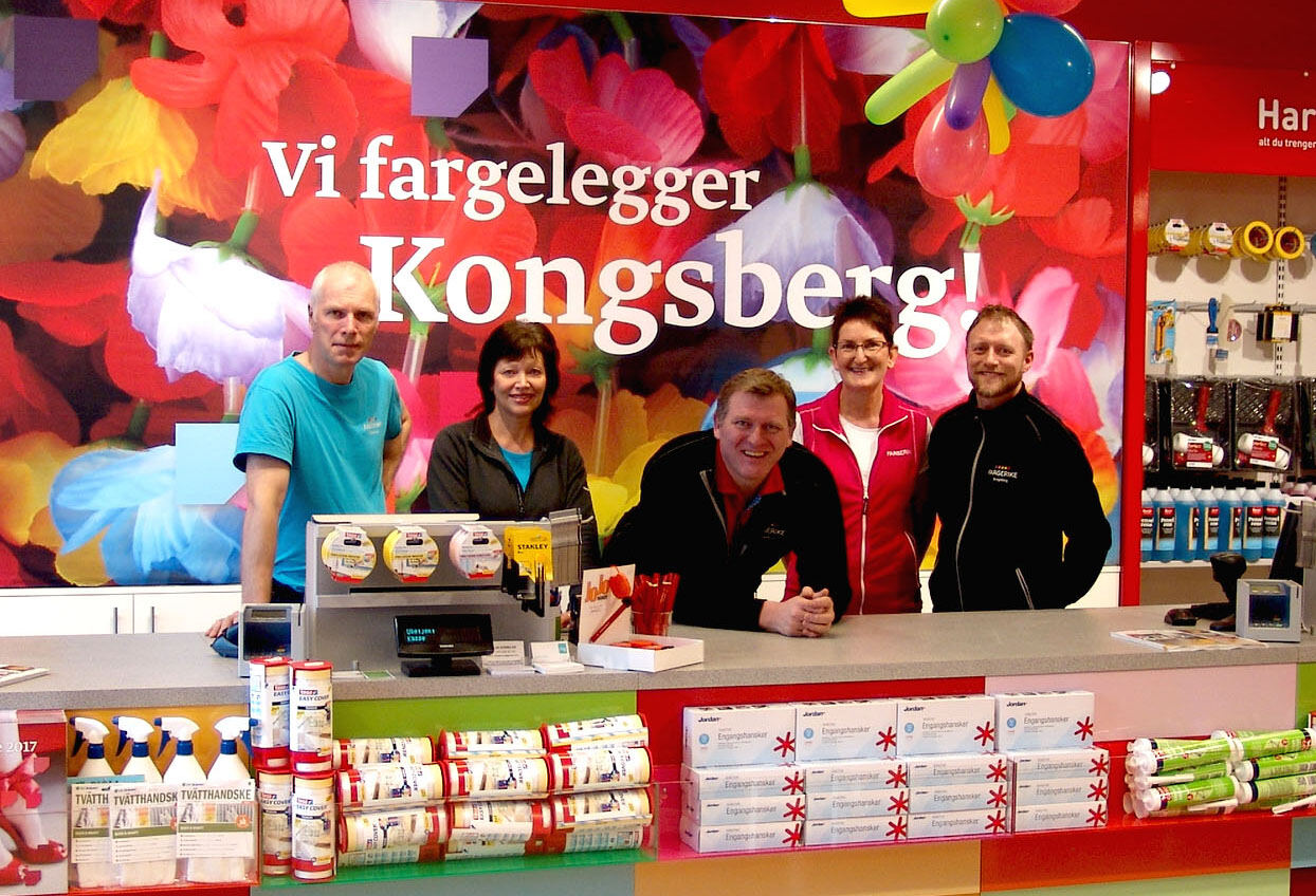 Kunderådgivning i butikklokalet